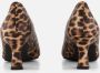 Marco Tozzi Leopard Pumps beige Textiel Dames - Thumbnail 3