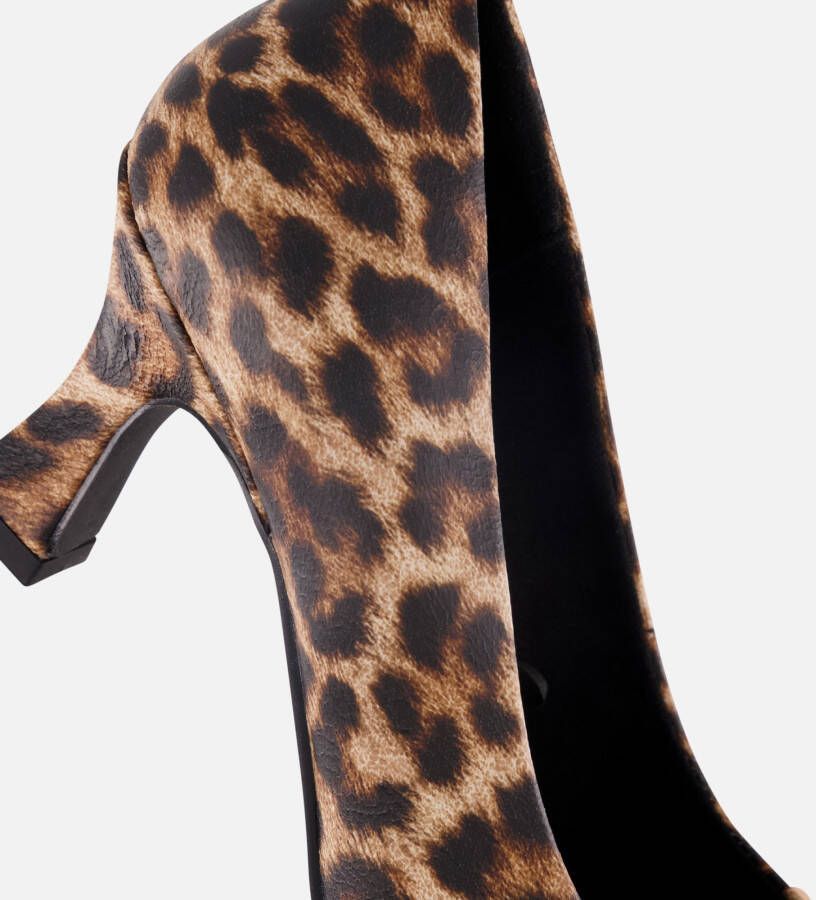 marco tozzi Leopard Pumps beige Textiel