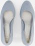 Marco Tozzi Pumps blauw Textiel Dames - Thumbnail 4