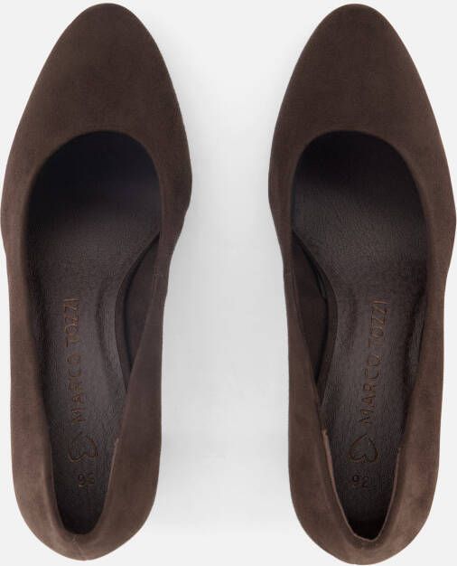 marco tozzi Pumps bruin Textiel