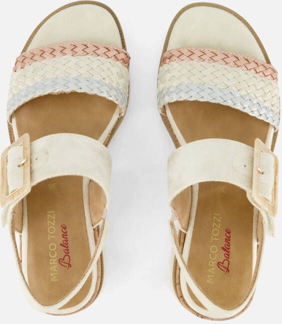 marco tozzi Sandalen beige Synthetisch