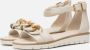 Marco Tozzi MT Vegan Soft Lining + Feel Me insole Dames Sandalen CREAM - Thumbnail 4