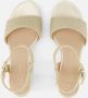 Marco tozzi Sandalen beige Textiel - Thumbnail 2