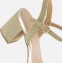Marco tozzi Sandalen beige Textiel - Thumbnail 4