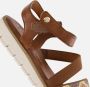 Marco Tozzi MT Soft Lining Dames Slippers en Sandalen COGNAC COMB - Thumbnail 7