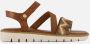 Marco Tozzi MT Soft Lining Dames Slippers en Sandalen COGNAC COMB - Thumbnail 8