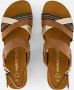 Marco Tozzi MT Vegan Soft Lining + Feel Me Softstep Footbed Dames Sandalen COGNAC COMB - Thumbnail 4