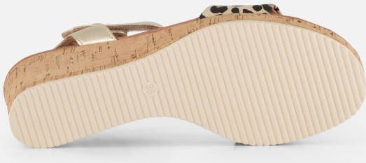 marco tozzi Sandalen met hak beige Synthetisch