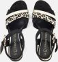 Marco Tozzi Sandalen met hak zwart Synthetisch Dames - Thumbnail 4