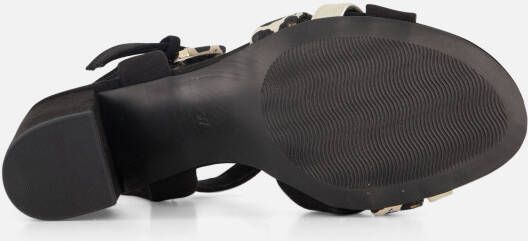 marco tozzi Sandalen met hak zwart Synthetisch