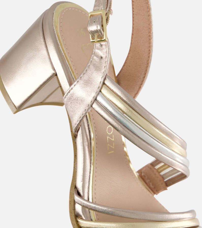 marco tozzi Sandalen roze Synthetisch