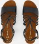 Marco Tozzi MT Soft Lining Dames Slippers en Sandalen BLACK COMB - Thumbnail 4
