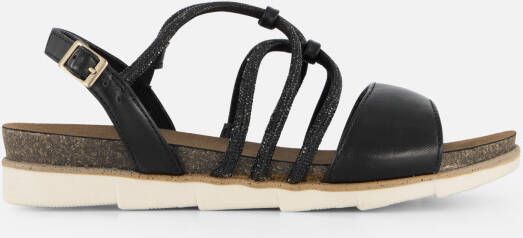 marco tozzi Sandalen zwart Synthetisch