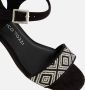 Marco Tozzi Sandalen zwart Textiel Dames - Thumbnail 6