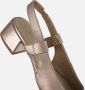 Marco tozzi Slingback Pumps goud Synthetisch - Thumbnail 12