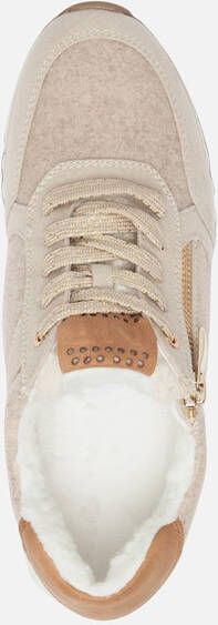 marco tozzi Sneakers beige Synthetisch