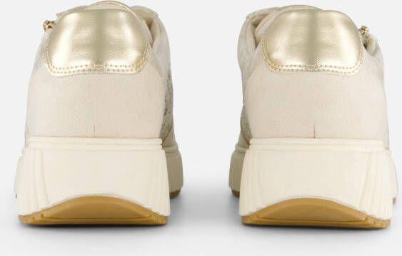 marco tozzi Sneakers beige Textiel