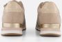 Marco Tozzi MT Vegan Soft Lining + Feel Me removable insole Dames Sneaker DUNE COMB - Thumbnail 3