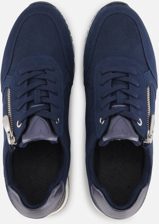 marco tozzi Sneakers blauw Textiel