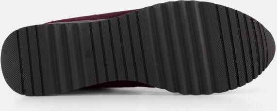 marco tozzi Sneakers rood Textiel
