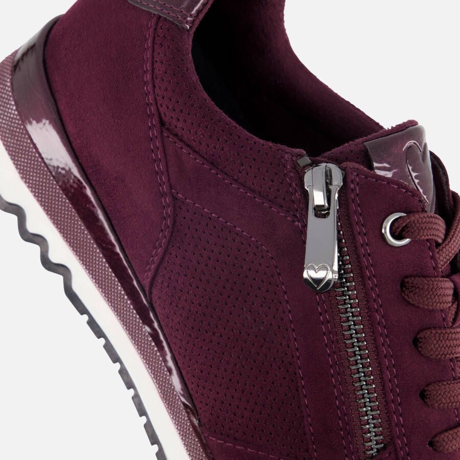 marco tozzi Sneakers rood Textiel