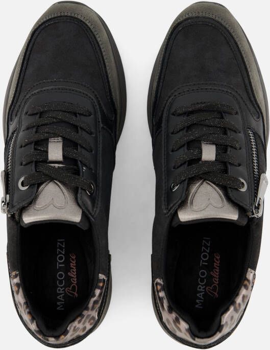 marco tozzi Sneakers zwart Synthetisch