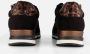 Marco tozzi Zwarte Suède Sneaker met Cognac Details Black Dames - Thumbnail 6