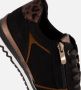 Marco tozzi Zwarte Suède Sneaker met Cognac Details Black Dames - Thumbnail 8