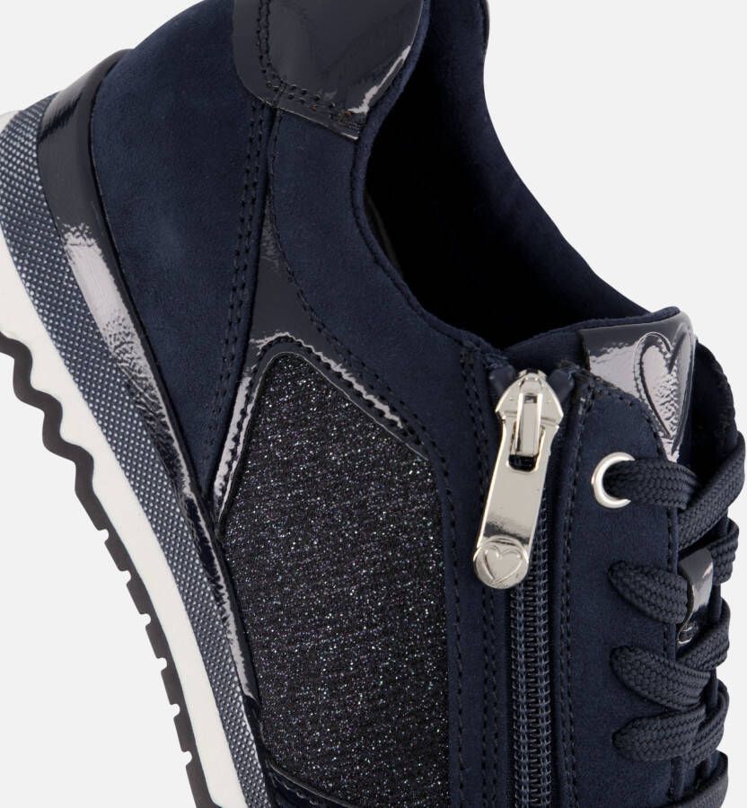 marco tozzi Sneakers zwart Textiel