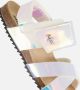 Mexx Kids XX825442-779 Meisjes Platte Sandalen Multicolor Leer Klittenband - Thumbnail 8