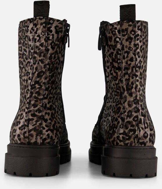 Mexx Billy Bo Veterboots grijs Leer