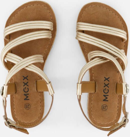 Mexx Fenna Fay Sandalen goud Leer
