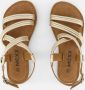 Mexx Kids XX825450-995 Meisjes Platte Sandalen Goud Leer Klittenband - Thumbnail 3