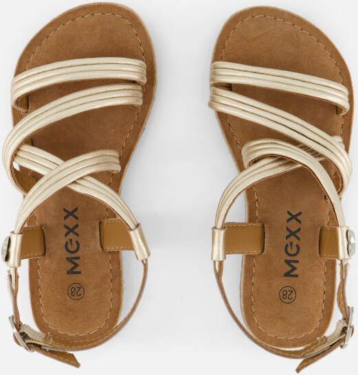 Mexx Fenna Fay Sandalen goud Leer