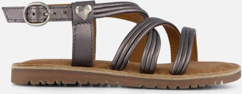 Mexx Fenna Fay Sandalen zilver Leer