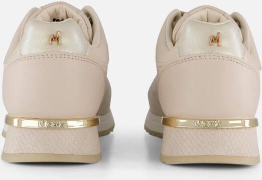 Mexx Fleur Ellen Sneakers beige Textiel