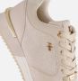 Mexx Beige Fleur Ellen Sneakers voor Dames Beige Dames - Thumbnail 8