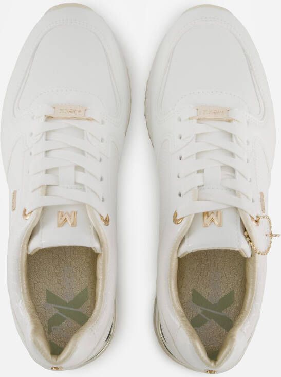 Mexx Fleur Sneakers wit Imitatieleer