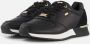 Mexx Fleur Lage sneakers Leren Sneaker Dames Zwart - Thumbnail 7