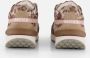 Mexx Kids XX825250-506 Meisjes Lage Sneakers Beige Print Roze Leer Veters - Thumbnail 4