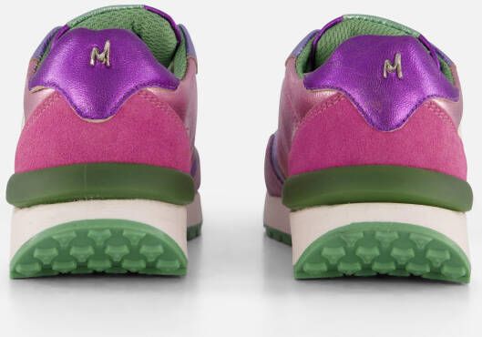 Mexx Juju Jo Sneakers paars Leer