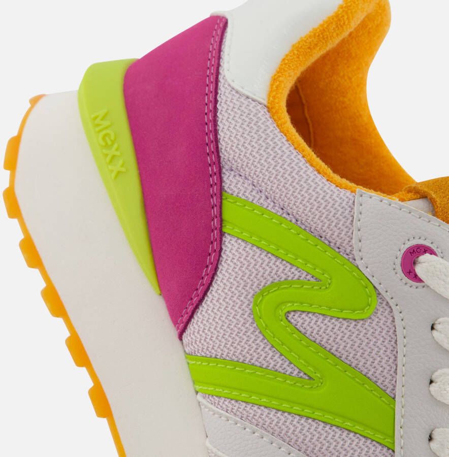 Mexx Juju Sneakers roze Textiel
