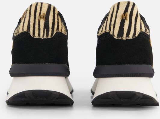 Mexx Juju Sneakers zwart Suede
