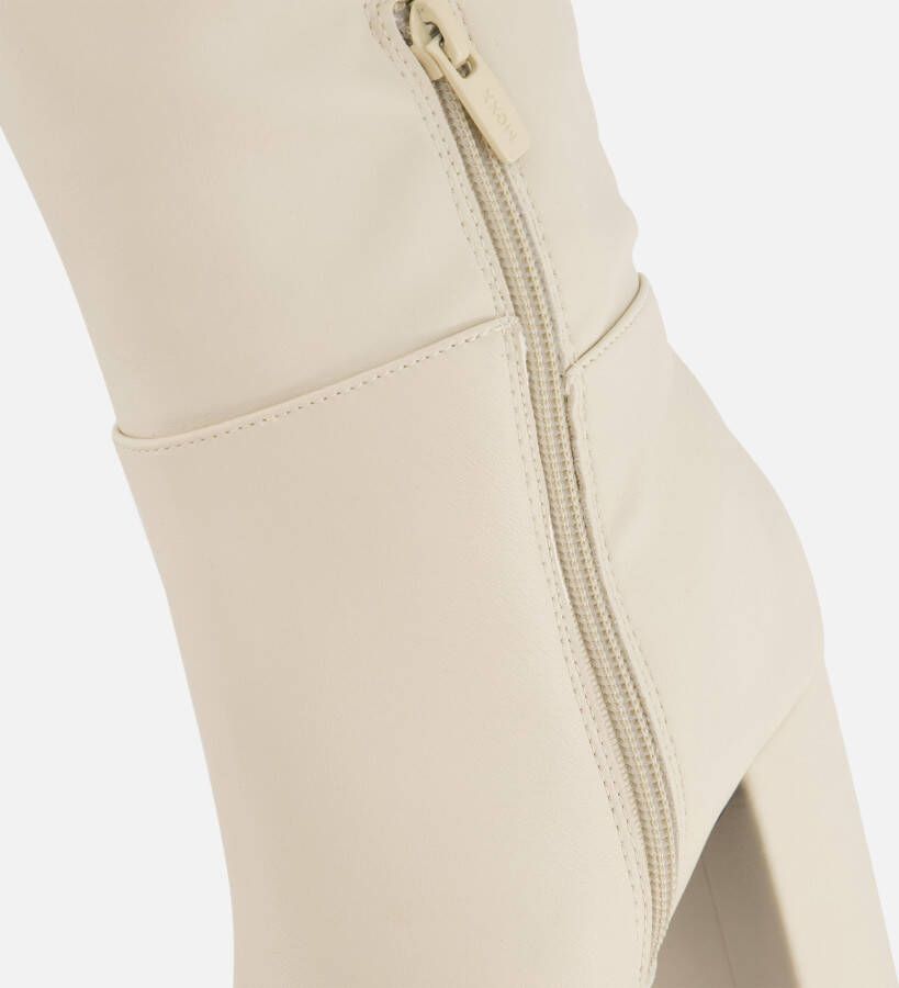 Mexx Krystal Hoge laarzen beige Imitatieleer
