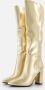 Mexx High Boot Krystal X Anouk Dames Goud Dames laarzen - Thumbnail 10