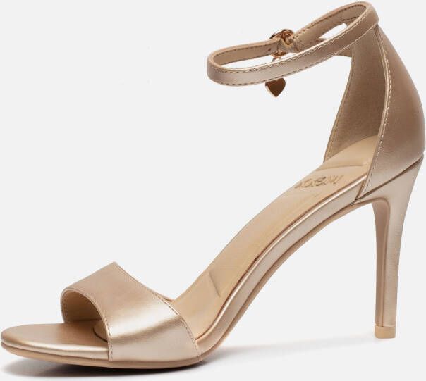 Mexx Leyla Sandalen met hak goud Imitatieleer