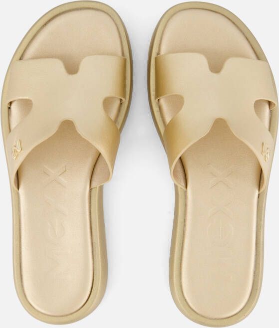 Mexx Lotus sandalen goud