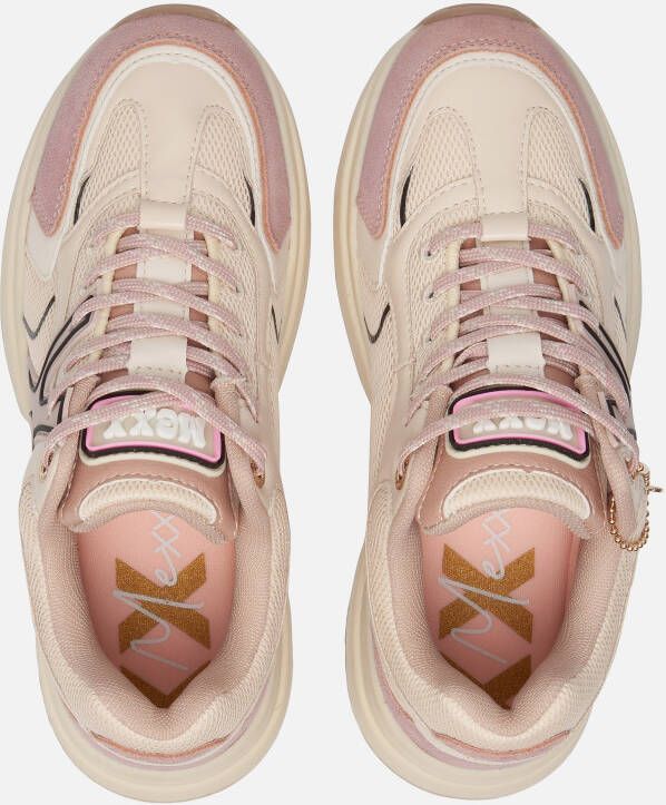 Mexx Loyce Sneakers beige Textiel