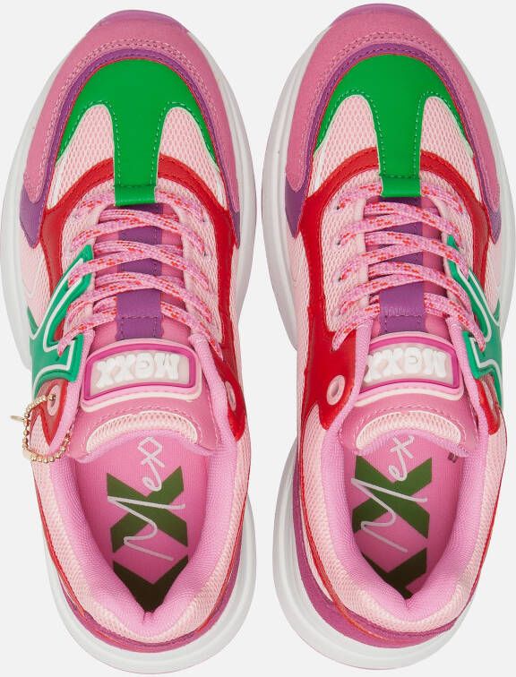 Mexx Loyce sneakers paars Synthetisch
