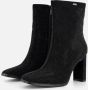 Mexx Heeled Enkellaarzen Mandy Dames Zwart Dames laarzen - Thumbnail 7